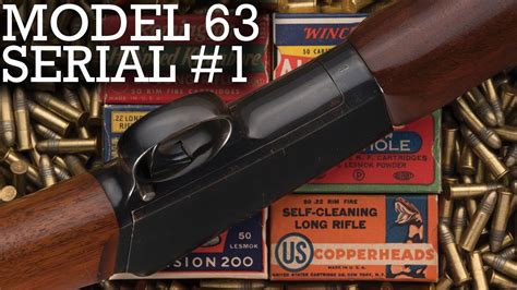 Winchester Model 63 Serial Number 1 YouTube