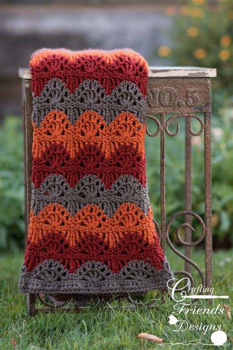 Ripple Lace Afghan Pattern By Kate Wagstaff Afghan Crochet Patterns