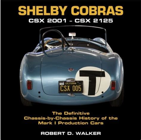 Shelby Cobras Csx 2001 Csx 2125 Autobooks Aerobooks