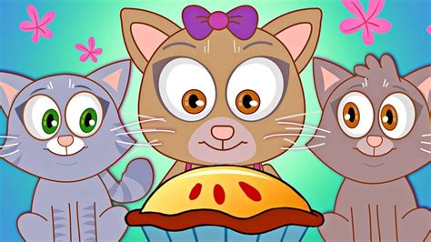 Three Little Kittens Song Hooplakidz Nursery Rhymes Youtube