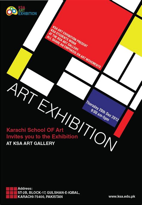 Art Exhibition Poster Design Poster On Art Exhibition Графические