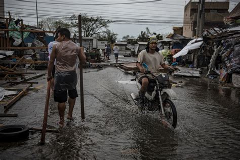 Typhoon Mangkhut Wreaks Havoc In Philippines Leaving At Least 25 Dead