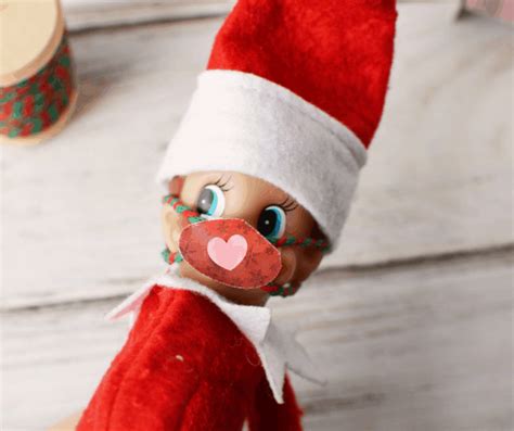 Elf on the shelf quarantine box. Printable Elf on the Shelf Quarantine Box (and Elf mask ...