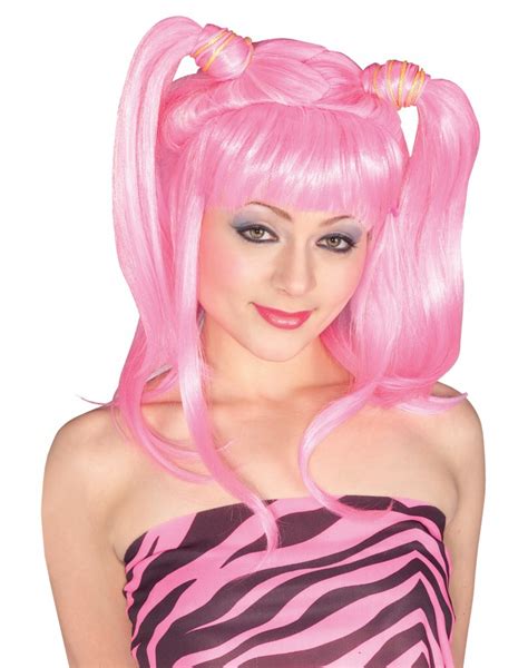 Pig Tails Wig Costume Accessory