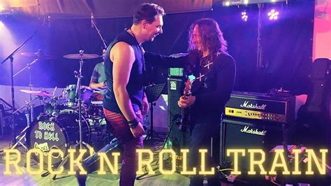 Rock N Roll Train Rock To Hell Show Acdc Live à Lentrepôt Youtube
