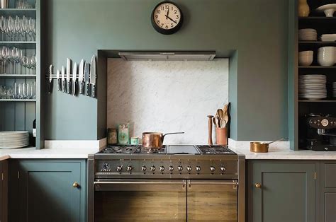 Choose sage green accessories, sage green cabinets and sage green walls to design an ideal add a touch of copper to the decor, like pendent lights, taps and cupboard door handles, that will show sage green is a tasteful colour to create a contemporary kitchen. 7 Colors to Paint Your Kitchen Cabinets | Devol kitchens ...