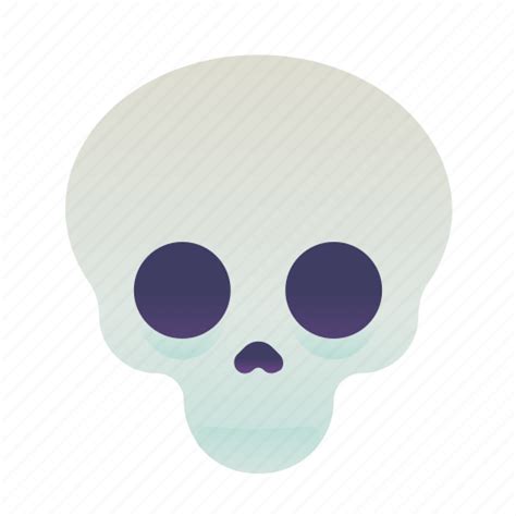 Emoji Emoticon Skull Smiley Icon