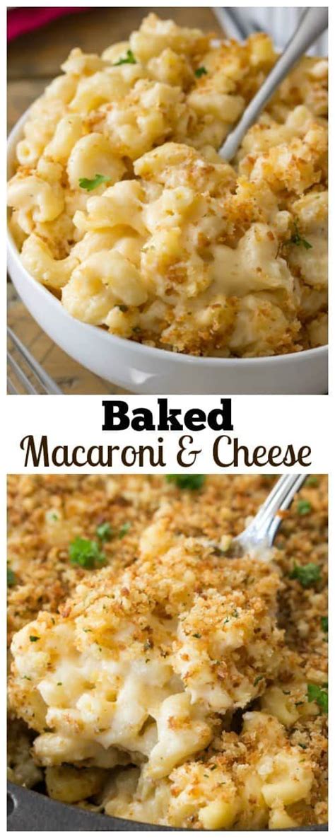 It's perfectly cheesy without being too gummy, and the crunchy tops are just to die for before you get into that creamy heaven underneath. A classic and easy baked mac and cheese recipe! This ...