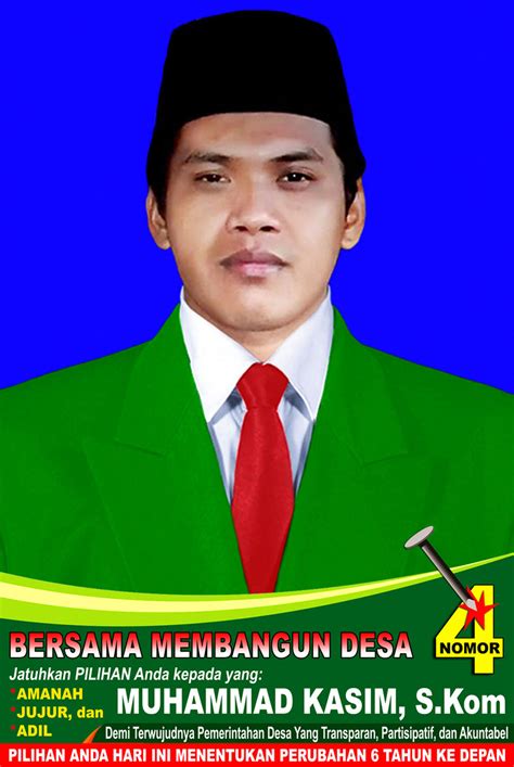 Visi Misi Program Kerja Calon Kepala Desa