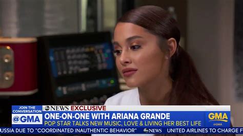 Ariana Grandes Interview With Good Morning America 2018 Youtube