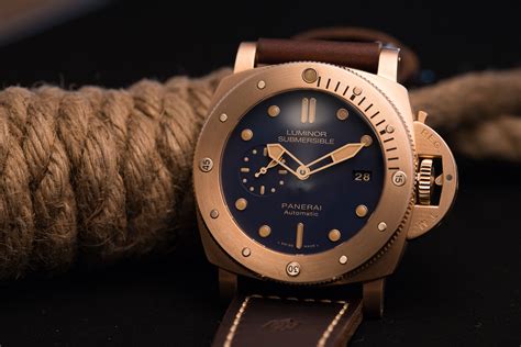 Hands On The Return Of The Bronzo Panerai Introduces Blue Dialled
