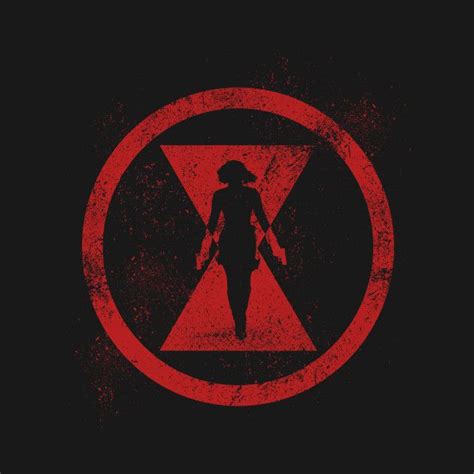 Black Widow Symbol Wallpaper