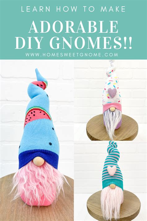 Adorable Diy Gnome Sewing Patterns Tutorials Home Sweet Gnome Diy