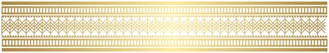 Gold Decorative Border Png Clip Art Image Decorative Borders Free