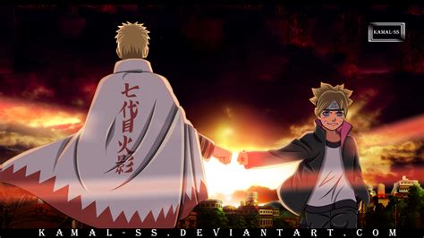 Boruto And Naruto By K Dertoki