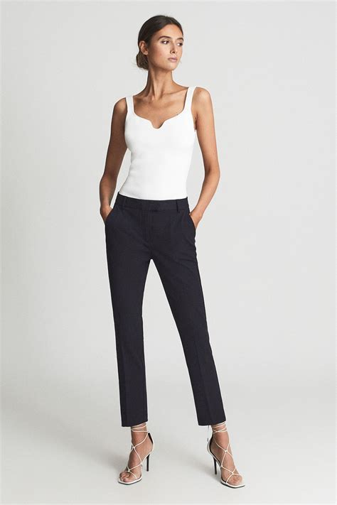 Buy Reiss Joanne Slim Fit Tailored Trousers From The Next Uk Online Shop