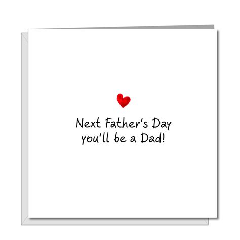 father s day card to new dad dad to be future father etsy