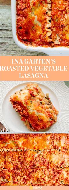 Adapted by ellen francis from portobella mushroom lasagna recipe of ina garten, the barefoot contessa, and. This Ina Garten recipe is for roasted vegetable lasagna. This make-ahead dish is perfect for if ...