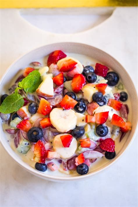 Fruit Salad With Condensed Milk I Knead To Eat