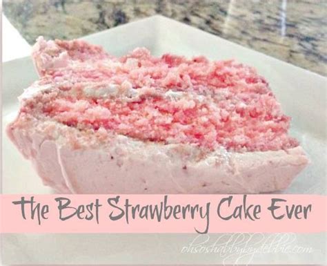 Combine the butter and cream cheese, and mix until light and fluffy. The Best Strawberry Cake Ever | Texasmorrell | Copy Me That