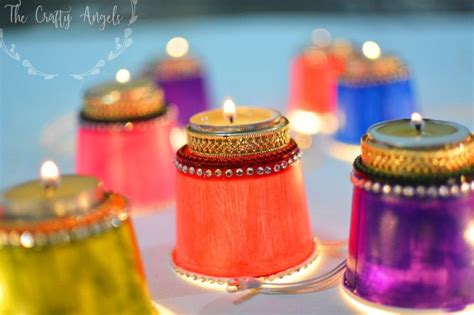Paper Cup Lights Garland Tutorial As Diwali Lighting Diwali Craft