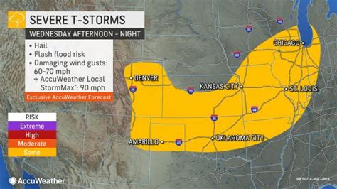 Severe Weather Threatens Rockies To Midwest Tornadoes Hail And Wind Zenger News