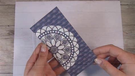 Using Up Pattern Paper For Card Making Simple Card Making Youtube