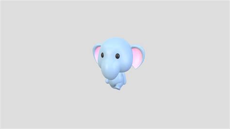 Character136 Rigged Elephant Buy Royalty Free 3D Model By BaluCG