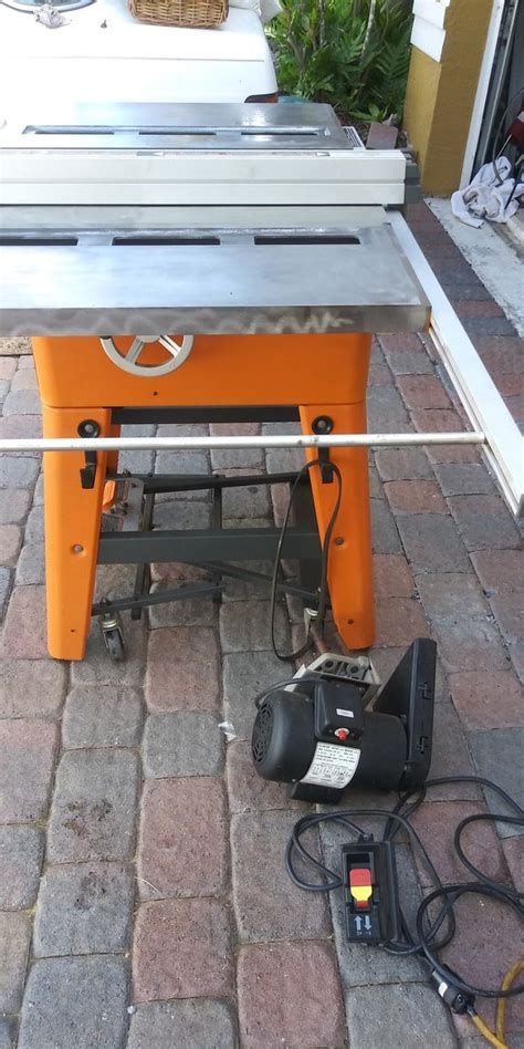 Ridgid Ts3650 Full Size Table Saw For Sale In Hollywood Fl Offerup