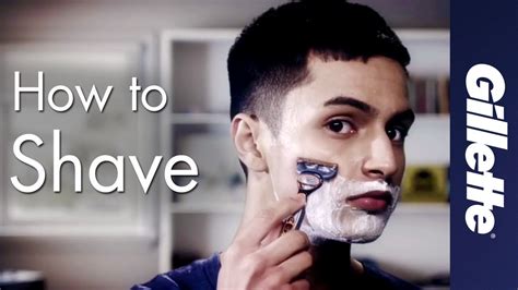 Shaving Style For Men How To Shave Facial Hair Gillette India Shaving Tips Youtube