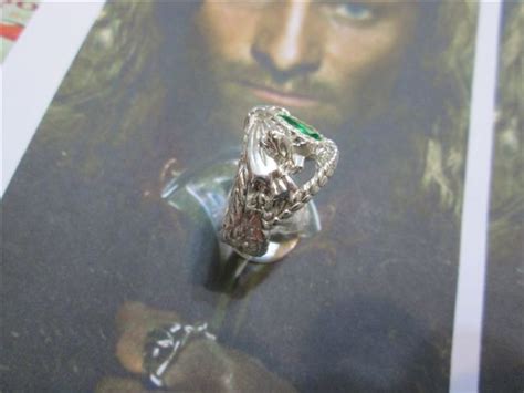 Silver Rings Aragorn Barahir Ring