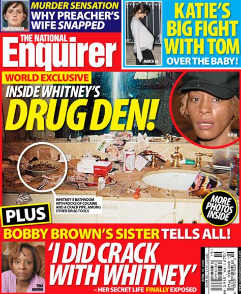 Inside Whitney Houstons Drug Den Popbytes