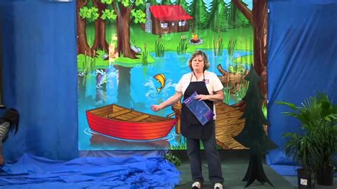 Head to the bear cave. Go Fishin' Mission Adventure VBS—Decorating Ideas - YouTube
