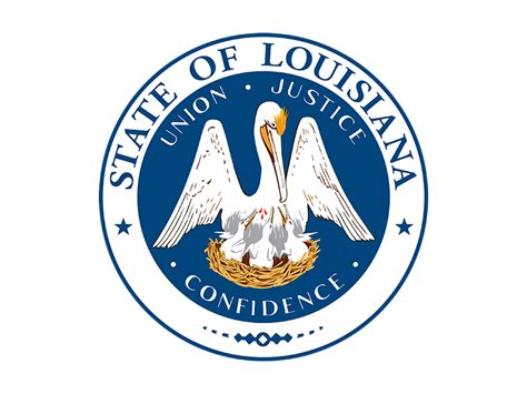 Louisiana State Seal Png And Svg Vector Freebie Supply