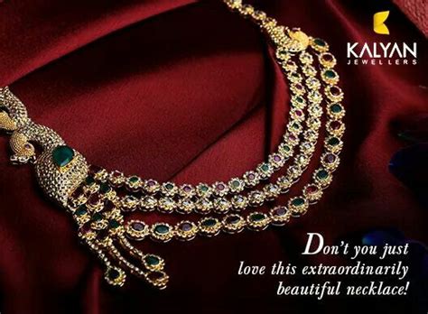 From Kalyan Jewelers Beautiful Necklaces Gold Jewelry Indian Bridal