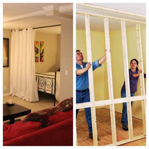 Install A Room Divider Kit Or Build An Expensive Wall When Figuring