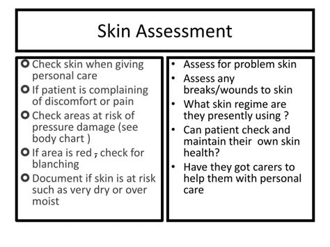 Ppt Skin Assessment Powerpoint Presentation Free Download Id9635322