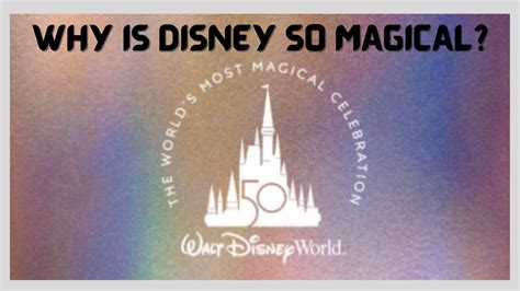 Why Is Walt Disney World So Magical Some Interesting Walt Disney World