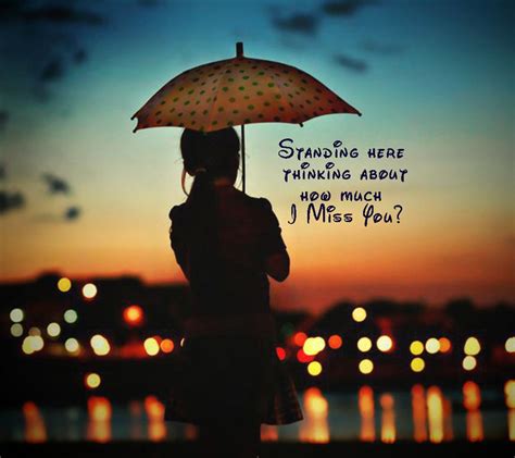 Download I Miss You Quote With Standing Girl Miss You Hd Wallpapers