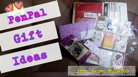 Maybe you would like to learn more about one of these? Penpal Gift Ideas (PenPal Letter from Australia Part 3 ...