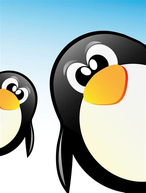 Funny Penguins Design Elements Vector 05 Vector Animal Free Download
