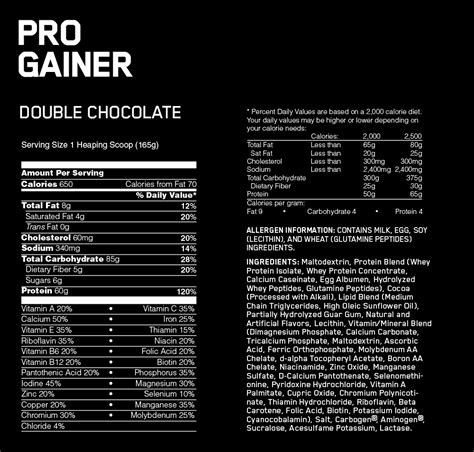 Optimum Nutrition Pro Gainer 1016lbs