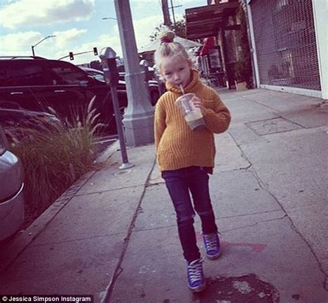 jessica simpson shares snap of daughter maxwell on instagram daily mail online