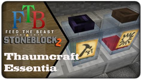 New mods, new dimensions, and new bosses! STONEBLOCK 2 - Thaumcraft Essentia - Day 23 - YouTube
