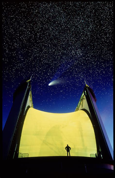 Telescope And Comet Hale Bopp Photograph By David Nunuk Fine Art America