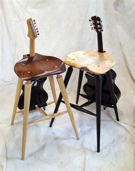 Meaford Hall Guitar Stool Custom Furniture Ontario Bayview