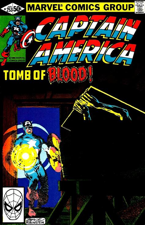 Marvel Comics Of The 1980s 1981 Captain America 253 254 Captain