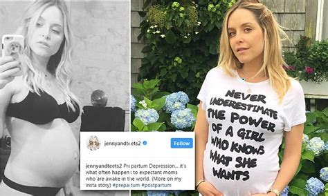 Jenny Mollen Opens Up About Having Pre Natal Depression Daily Mail Online