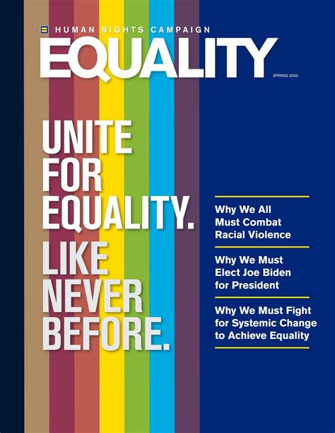 Hrc Equality Magazine Spring By Human Rights Campaign Issuu