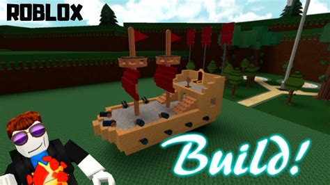 Construindo Um Barco Por Tesouro Roblox Youtube